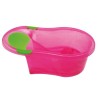 BAIGNOIRE ROSE TRANSLUCIDE A TRANSAT INTEGRE 0-6M