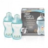 BIBERONS 260 ML X2 DECOR BLEU MAYBORN SIEP 4224127