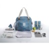 SAC GENEVE 2 PLAY PRINT BLUE BEABA 940199
