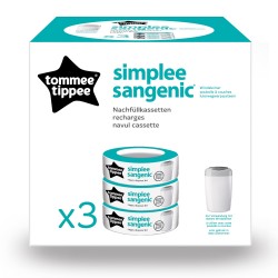 SANGENIC RECHARGE SIMPLEE MULTIPACK X3 87033501