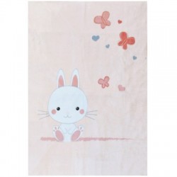 COUVERTURE MICRODOUX LAPINOU 100X140 1000699