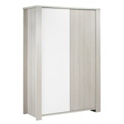 ARMOIRE 2 PORTES SANS DECORATIONS OPALE KP192