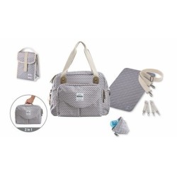 SAC A LANGER GENEVE 2 PLAYPRINT GRIS 940212