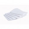 LOT 6 LANGES 70X70 BLANC POYETMOTTE 1300185