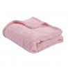 COUVERTURE BUBULE ROSE 100X150 CM POYET MOTTE 1000603