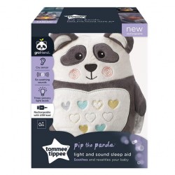 PELUCHE AIDE AU SOMMEIL RECHARGEABLE PIPPO PANDA
