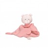 DOUDOU MOUCHOIR ROSE LILY POUDREE DEDM1