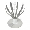 EGOUTTE BIBERON FLOWER GREY BEABA 911670