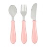 SET 3 COUVERT INOX OLD PINK BEABA 913462