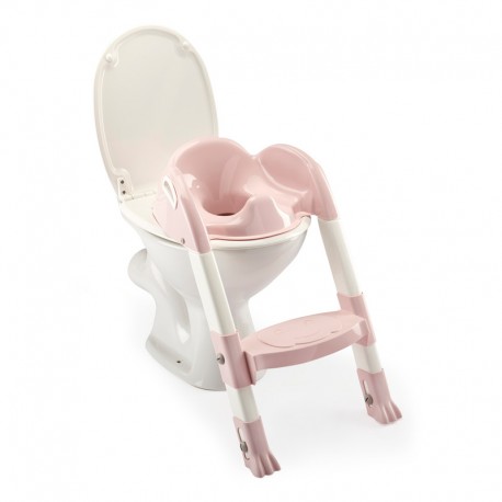 REDUCTEUR WC KIDDYLOO ROSE BLANC 2172531