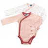 LOT DE 2 BODIES 1 MOIS GAIA ROSE FMS 1118090