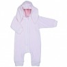 COMBI VELOUR LAPIN ECRU 12/18M BBANDCO COLA02D