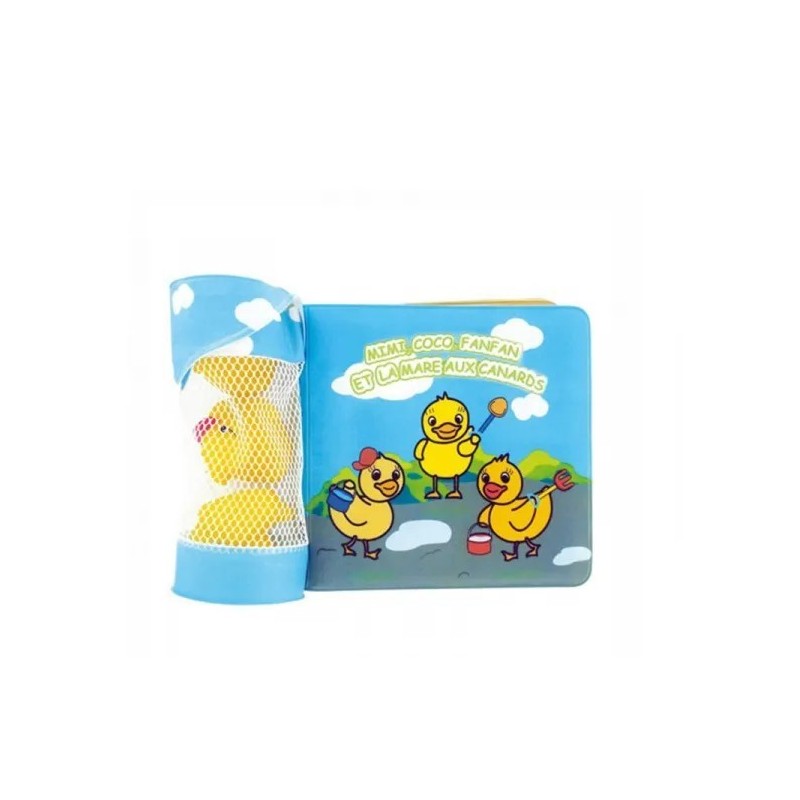 LIVRE DE BAIN + 3 JOUETS DBB 311000