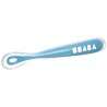 CUILLERE PREMIER REPAS SILICONE BLUE BEABA 913381
