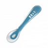 CUILLERE 2EME AGE SILICONE BLUE BEABA 913426