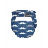 COUCHE LAVABLE 0-4 MOIS MOUSTACHE 1300651