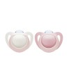 2 SUCETTES T3 GENIUS NUK FILLE 10736085