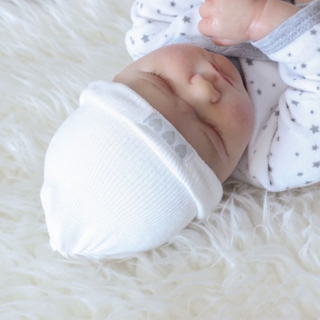 BONNET NAISSANCE TUBULAIRE BLANC NOVATEX 8075026