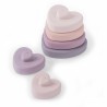 TOUR A EMPILER SILICONE COEUR ROSE MINTAES02