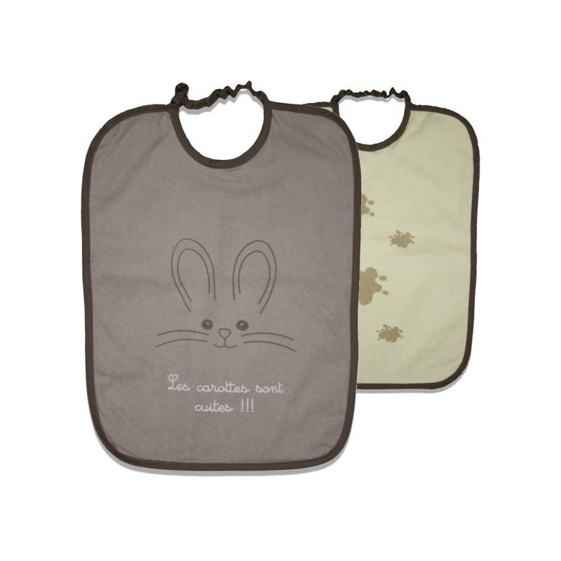 LOT DE 2 BAVOIRS MATERNELLE GALATEXE MAT