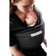 ECHARPE ORIGINALE NOIR POCHE ANTHRACITE EL1012