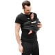 ECHARPE ORIGINALE NOIR POCHE ANTHRACITE EL1012