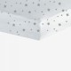 DRAP HOUSSE ETOILE GRISES 60X120 NOVATEX 8150018