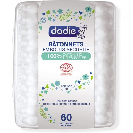 BATONNETS BEBE BIO X60 AVEC EMBOUT SECUR 2031996