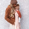 PETITE ECHARPE SANS NOEUD NUDE/CARAMEL PESN7576