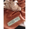 PETITE ECHARPE SANS NOEUD NUDE/CARAMEL PESN7576