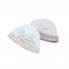 LOT DE 2 BONNET LILAS NAISSANCE 2200362