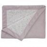 COUVERTURE DOUBLE FACE LILAS POYET MOTTE 1000822