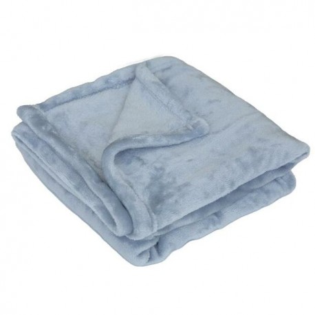 COUVERTURE MICROFIBRE 75X100 BLEUET 1000850