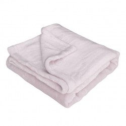 COUVERTURE MICROFIBRE 75X100 LILAS 1000849