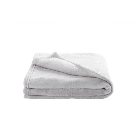 COUVERTURE MICROFIBRE 75X100 PERLE 1000780