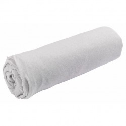 DRAP HOUSSE JERSEY 60X120 GRIS PERLE 1901156