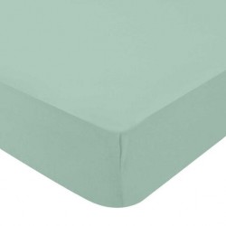 DRAP HOUSSE JERSEY 60X120 VERT DE GRIS 1901432