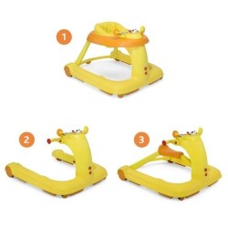 TROTTEUR 1 2 3 ORANGE CHICCO 0407941542000