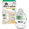 BIBERON EN VERRE COLORIS VERT 250ML TOMMEE TIPPEE