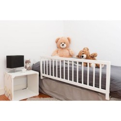 BARRIERE DE LIT BOIS LIVIA 2 BLANC 99100640