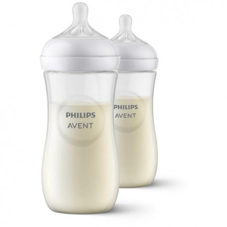 PACK 2 BIBERONS NATURAL 3.0 330ML AVENT SCY906/02