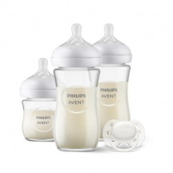 COFFRET BIBERON VERRE NATURAL 3.0 AVENT SCD878/11