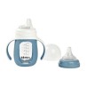 BIBERON VERRE + SILICONE WINDY BLUE BEABA 913519