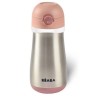 GOURDE INOX + ANSE 350ML OLD PINK BEABA 913522