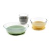 COFFRET REPAS EN VERRE SILICONE YELLOW 913518