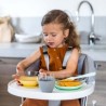 COFFRET REPAS EN VERRE SILICONE YELLOW 913518