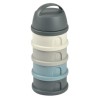 BOITE DOSEUSE 4CPTS MINERAL GREY BLUE BEABA 911712