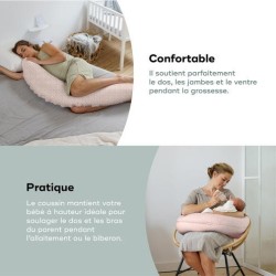 COUSSIN DOOMOO CLOUDY PINK BABYMOOV A062410