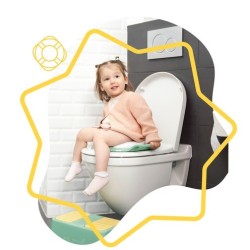 REDUCTEUR TOILETTE AVEC POIGNEE BADABULLE B027008