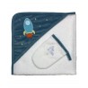 SORTIE DE BAIN + GANT FUSEE GALATEXE FUSEE106